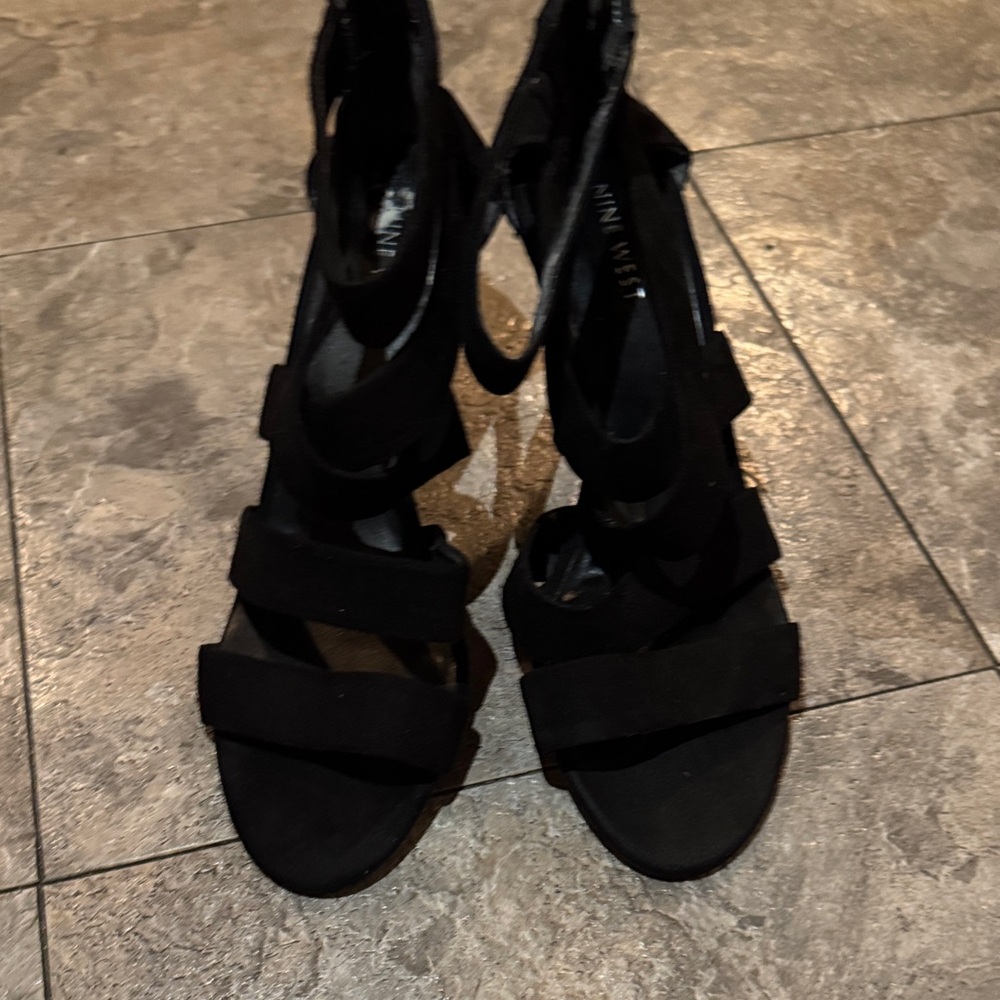Nine West Black Women's Sandals